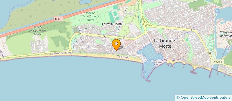 localisation de l'entreprise LMNP PRAET  LA GRANDE-MOTTE