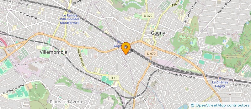 localisation de l'entreprise LMNP PREVOYANCE à GAGNY