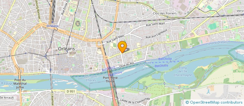 localisation de l'entreprise LMNP PROVENDIER ACEDO à ORLEANS