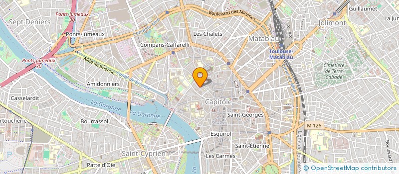 localisation de l'entreprise LMNP PROY WYSTRACH  TOULOUSE