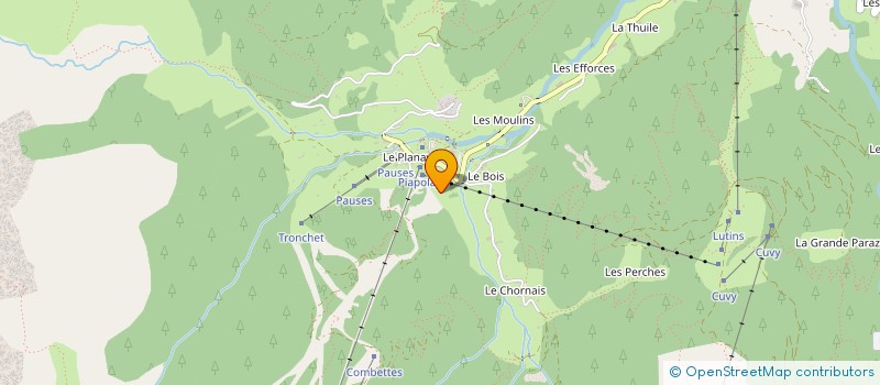 localisation de l'entreprise LMNP PUEL-WELTY à BEAUFORT