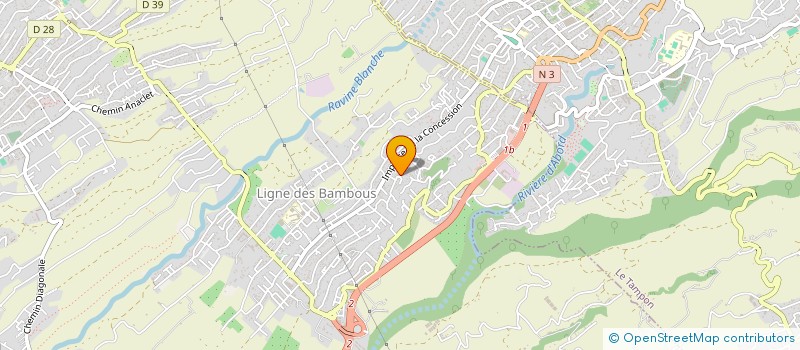 localisation de l'entreprise LMNP RAFFENAUD à SAINT-PIERRE