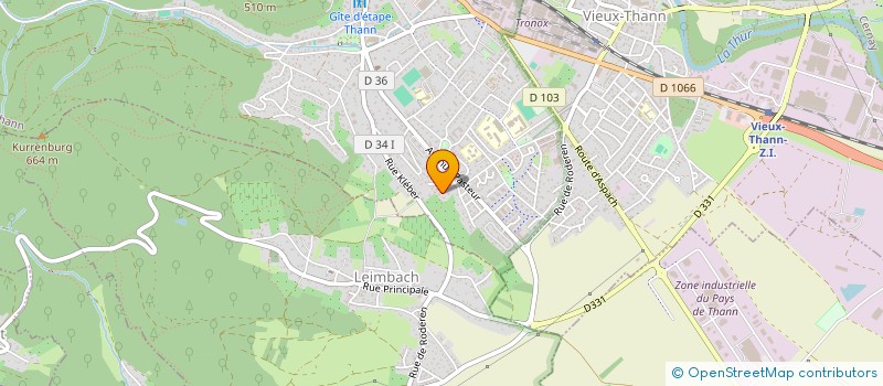 localisation de l'entreprise LMNP RDN  THANN