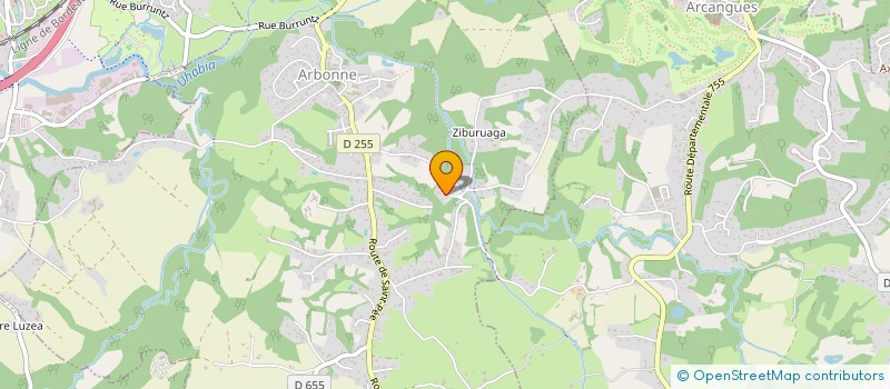 localisation de l'entreprise LMNP REGIME REEL SIMPLIFIE (INDIVISION)  ARBONNE