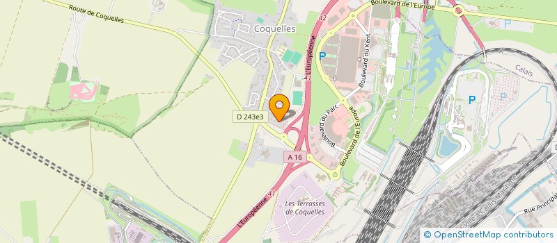 localisation de l'entreprise LMNP REHBY  COQUELLES