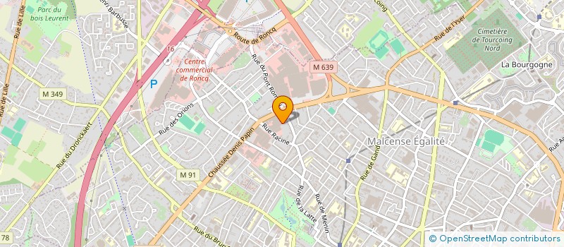 localisation de l'entreprise LMNP RGCS  TOURCOING