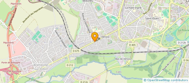 localisation de l'entreprise LMNP ROCHON à CAEN