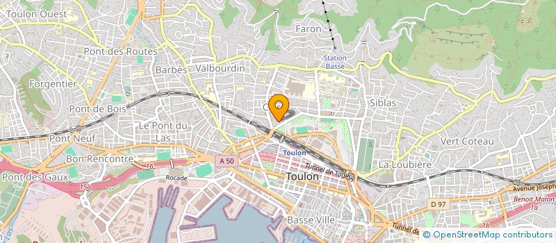 localisation de l'entreprise LMNP RODRIGUES MICHAEL ET PAULINE  TOULON