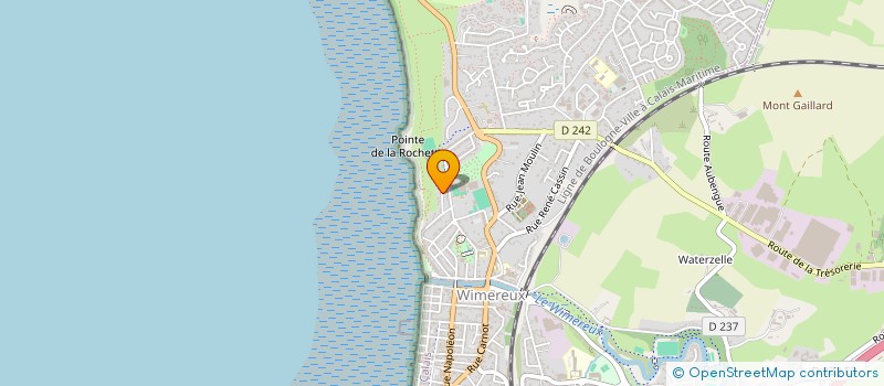 localisation de l'entreprise LMNP ROMAIN LHOMME  WIMEREUX