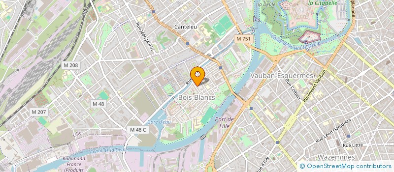 localisation de l'entreprise LMNP ROMAIN TOURET - FANNY LELIEVRE à LILLE