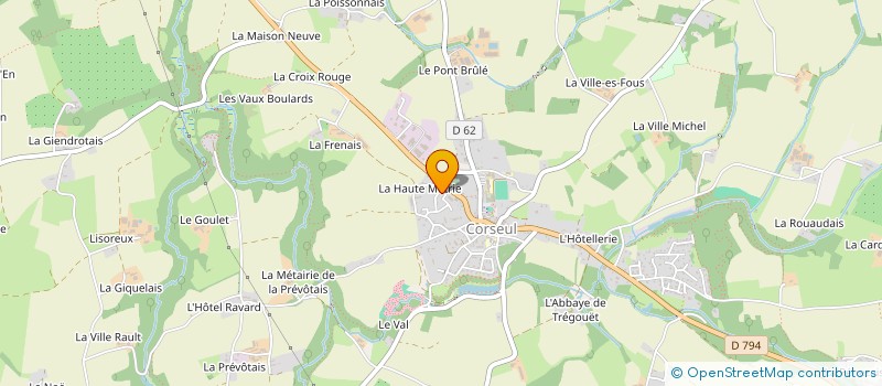 localisation de l'entreprise LMNP ROUILLE LAMBALLAIS  CORSEUL
