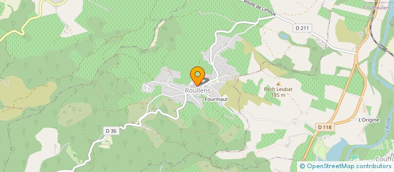 localisation de l'entreprise LMNP ROULLENS  ROULLENS