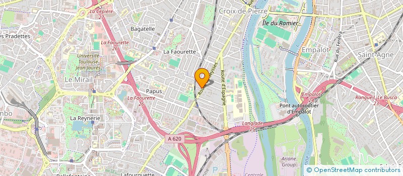 localisation de l'entreprise LMNP ROUTE DE SEYSSES à TOULOUSE