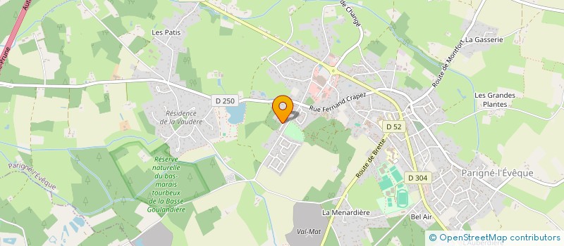 localisation de l'entreprise LMNP RP MAXIME ADELINE  PARIGNE-L'EVEQUE