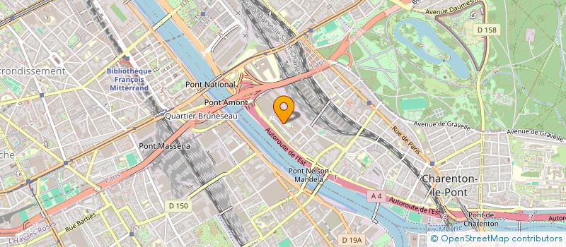 localisation de l'entreprise LMNP RUBEN KOSKAS  CHARENTON-LE-PONT