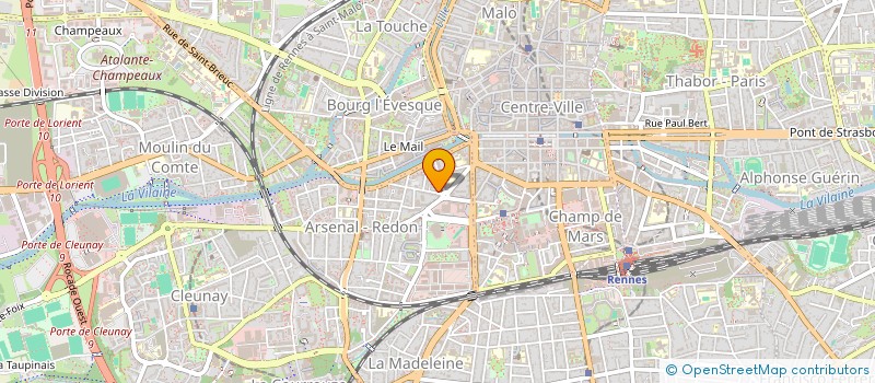 localisation de l'entreprise LMNP RUE DES TRENTE  RENNES