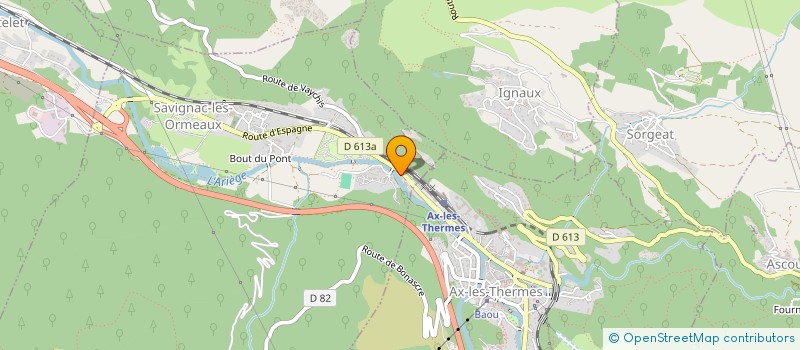 localisation de l'entreprise LMNP SAHUQUET FAMILY à SAVIGNAC-LES-ORMEAUX