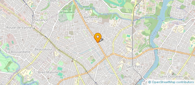 localisation de l'entreprise LMNP SAILLARD à NANTES