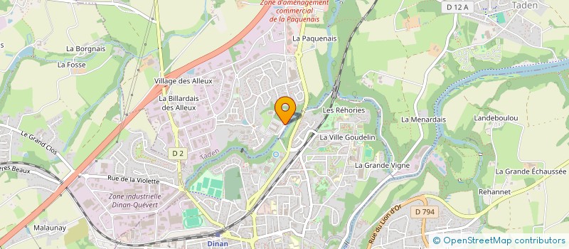 localisation de l'entreprise LMNP SAINT-FELIX  TADEN