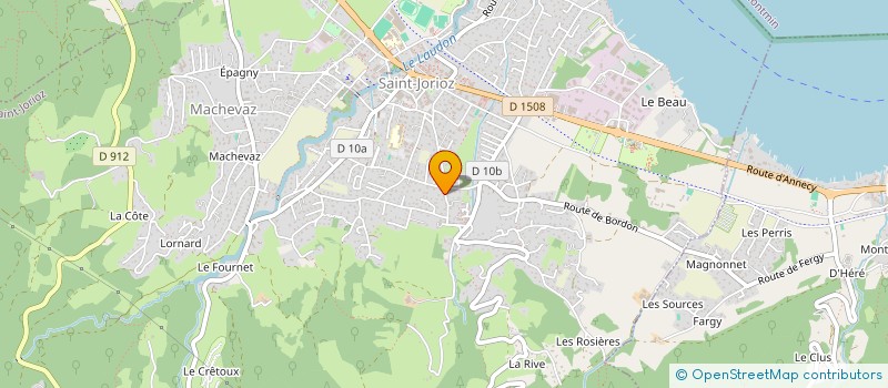 localisation de l'entreprise LMNP SAINT-JORIOZ  SAINT-JORIOZ