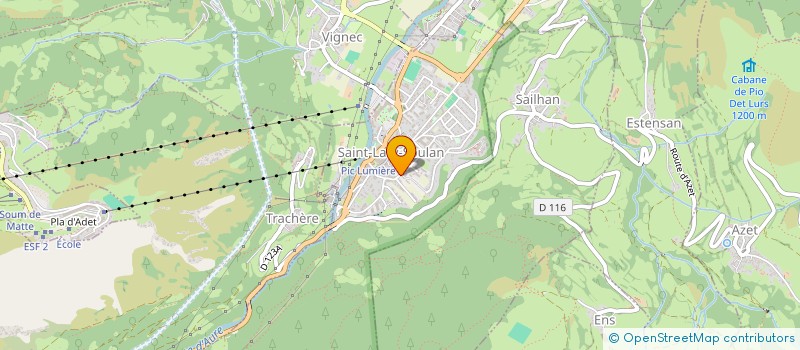 localisation de l'entreprise LMNP SAINT LARY  SAINT-LARY-SOULAN