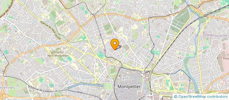 localisation de l'entreprise LMNP SANDRA ET JEAN-PHILIPPE CASSOU à MONTPELLIER