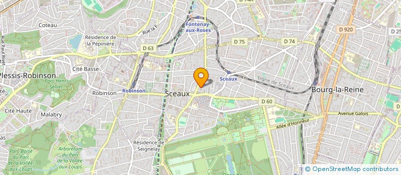 localisation de l'entreprise LMNP SCEAUX à SCEAUX
