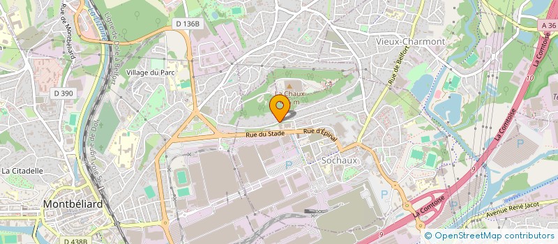 localisation de l'entreprise LMNP SCHOUTEETEN  SOCHAUX