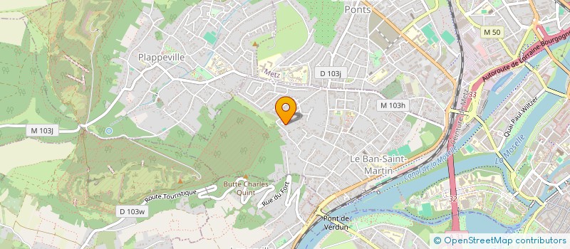 localisation de l'entreprise LMNP SCHWARZ PFEIFFER  LE BAN-SAINT-MARTIN