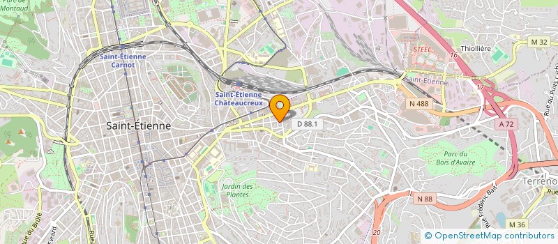 localisation de l'entreprise LMNP SEKIMI  SAINT-ETIENNE