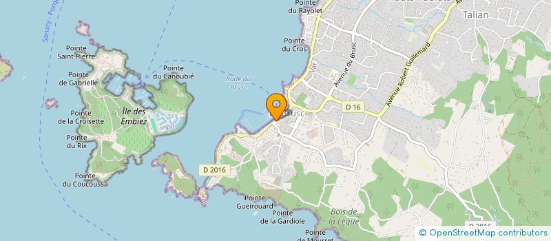 localisation de l'entreprise LMNP SELVA MAUREL à SIX-FOURS-LES-PLAGES