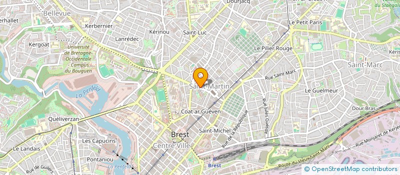 localisation de l'entreprise LMNP SELZER à BREST