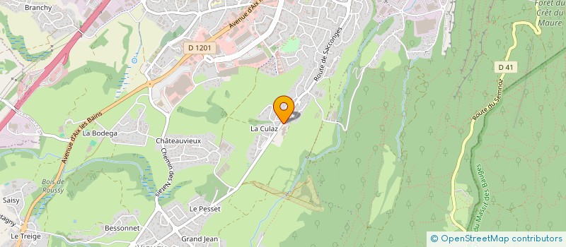 localisation de l'entreprise LMNP SEMILLE à ANNECY