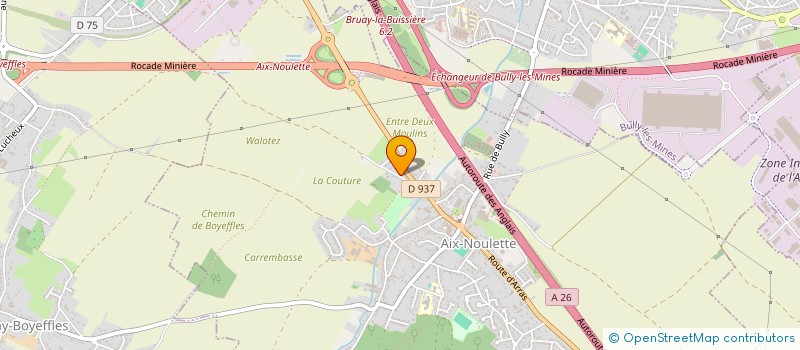 localisation de l'entreprise LMNP SENSE FRANCOIS ET FRANCOISE  AIX-NOULETTE