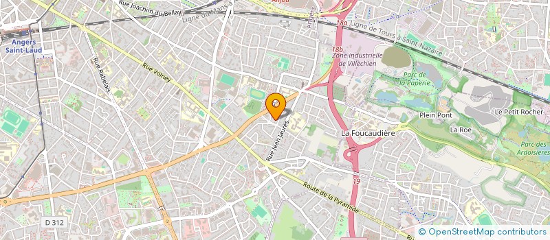 localisation de l'entreprise LMNP SIMESDOR à ANGERS