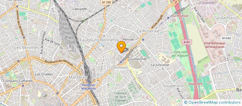 localisation de l'entreprise LMNP SISAVANG TEYSSEDOU  TOULOUSE