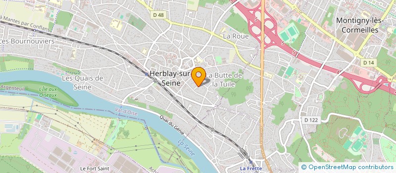 localisation de l'entreprise LMNP SMDT  HERBLAY-SUR-SEINE