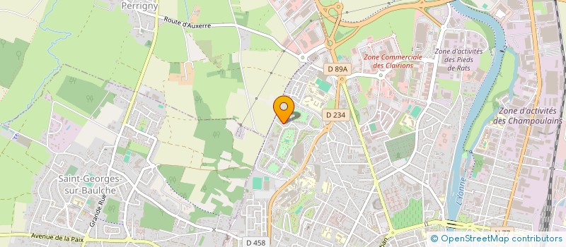 localisation de l'entreprise LMNP SOUKAINA ARTHUR à AUXERRE