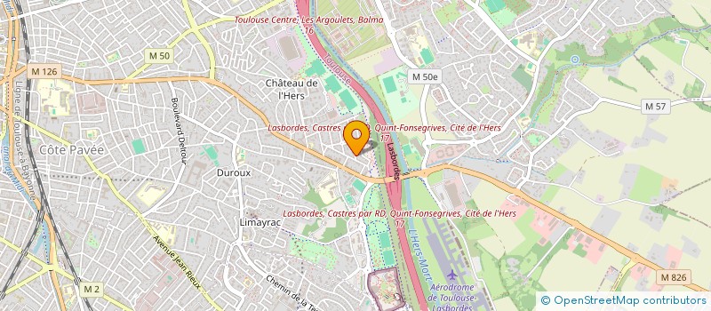 localisation de l'entreprise LMNP SRVR  TOULOUSE