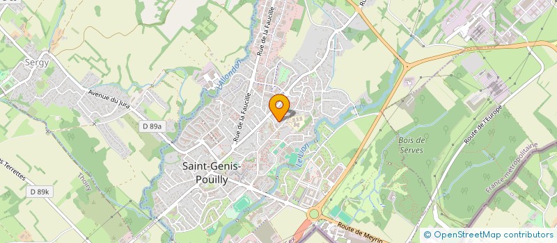 localisation de l'entreprise LMNP ST-GENIS-POUILLY à SAINT-GENIS-POUILLY