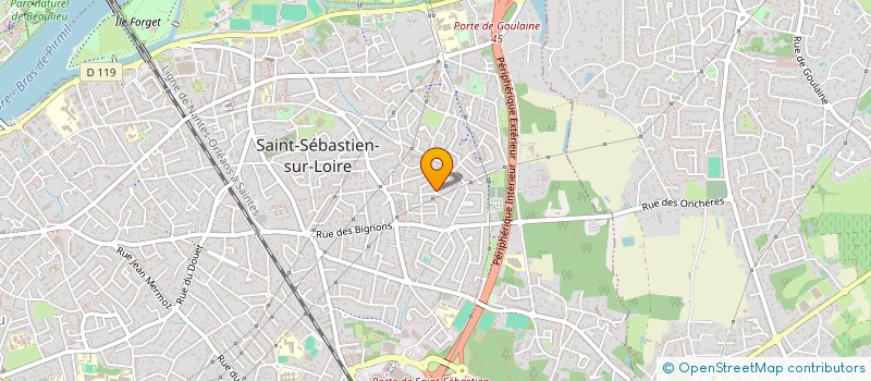 localisation de l'entreprise LMNP ST SEBASTIEN SUR LOIRE  SAINT-SEBASTIEN-SUR-LOIRE