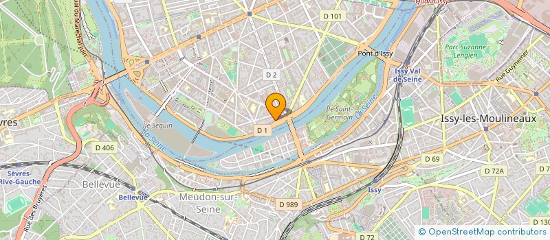 localisation de l'entreprise LMNP STALINGRAD à BOULOGNE-BILLANCOURT