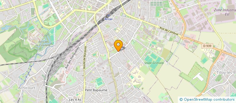 localisation de l'entreprise LMNP STUDIO1B ALLEE à ARRAS