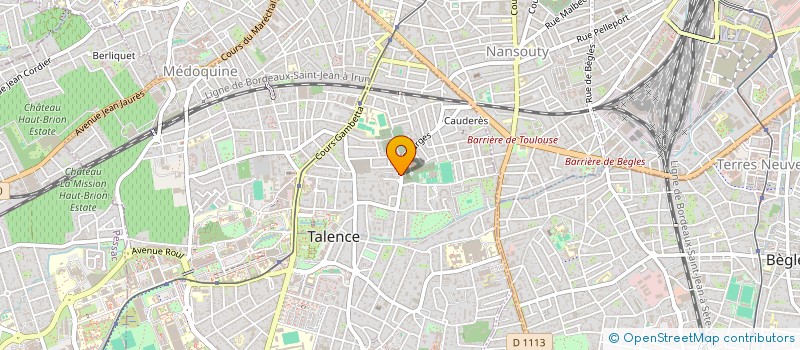 localisation de l'entreprise LMNP TALENCE  TALENCE