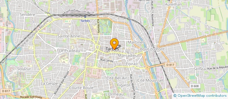 localisation de l'entreprise LMNP TARBES  TARBES