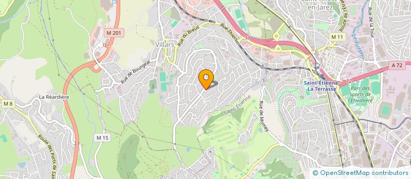 localisation de l'entreprise LMNP THOMAS NICOLAS - CROCE ALEXANDRA  VILLARS