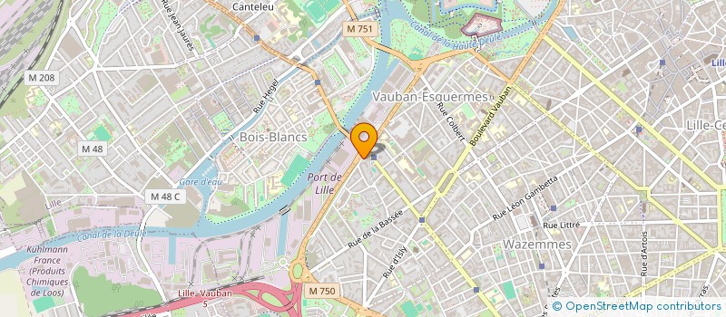 localisation de l'entreprise LMNP THOREL SAIDI  LILLE