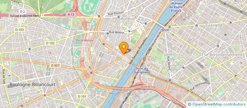 localisation de l'entreprise LMNP THOREZ  PARIS