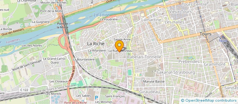 localisation de l'entreprise LMNP THUREY COUSIN  LA RICHE