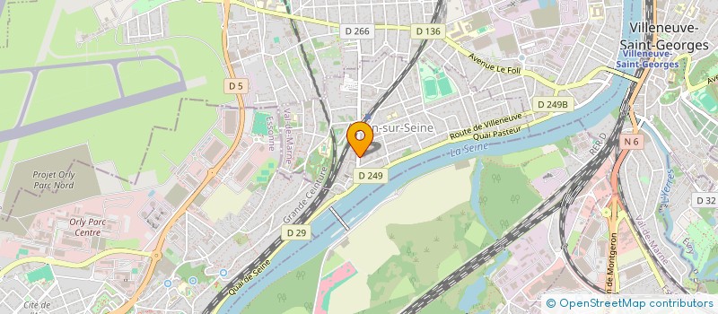 localisation de l'entreprise LMNP TISON ET PAUL  ABLON SUR SEINE